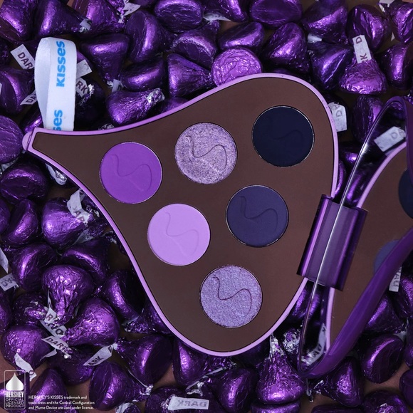 Glamlite Makeup Hersheys Kisses X Glamlite Eyeshadow Palette Collection Pr Box Poshmark
